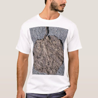 T-shirt Graphique/ Texturé