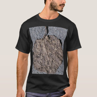 T-shirt Graphique/ Texturé