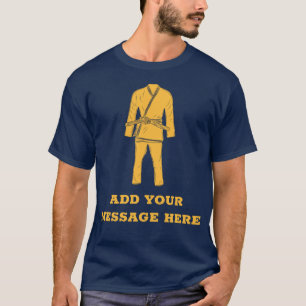 T-shirt Graphique Uniforme Jiu Jitsu BJJ Gi Brésilien