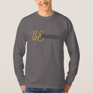 T-shirt Graphique urbain moderne, simple et urbain de Be Y