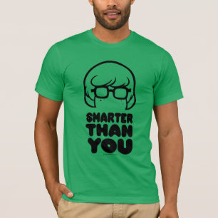 T-shirt Graphique Velma "plus intelligent que vous"