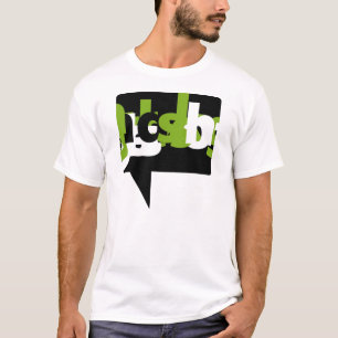 T-shirt graphique - vert visuel de voix