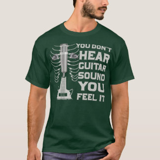 T-shirt Graphique Vous Sentez Guitare Jouant Guitariste Sq