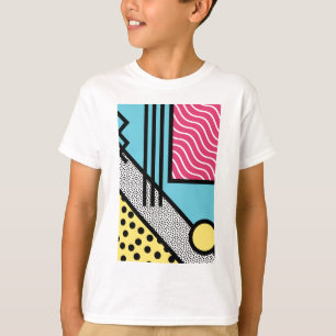 T-shirt Graphiques abstraits de style d'art de bruit de