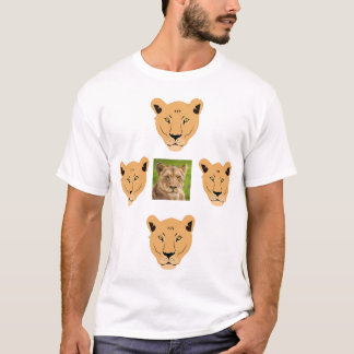 T-shirt Graphiques de Lion