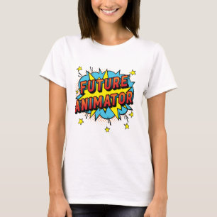 T-shirt Graphiques de mouvement d'animation Future