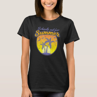 T-shirt Graphiques de vacances décontractées d'été scolair