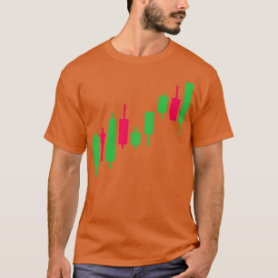 T-shirt Graphiques Forex et Stock Market Trader