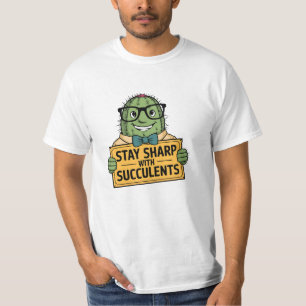 T-shirt Graphiques Lover succulents et amusants