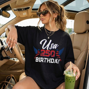 T-shirt Graphiques pour le 250e anniversaire de l'Amérique