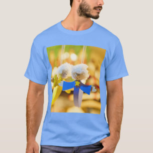T-shirt Graphisme artistique d'Anges gracieux