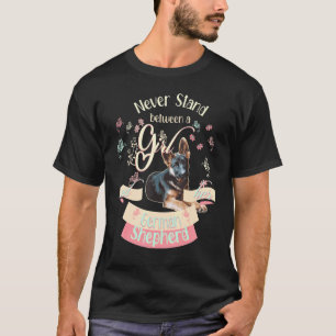 T-shirt Graphisme berger allemand pour chien chiot