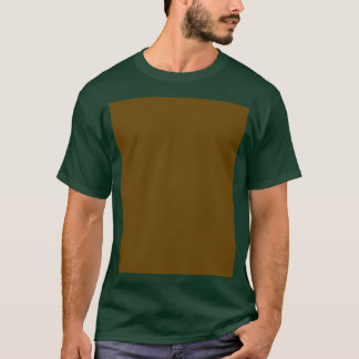 T-shirt Graphisme brun violon