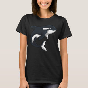 T-shirt Graphisme de baleines Orca tueur Baleine Biologie