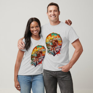T-shirt Graphisme de caméra rétro cool