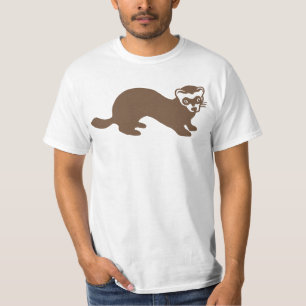 T-shirt Graphisme de furet mignon