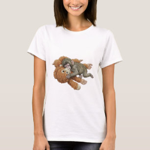T-shirt Graphisme de Monkey Punch, bébé singe orang-outan