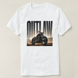 T-shirt Graphisme de style de vie de moto de luxe hors-la-