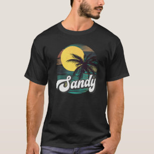 T-shirt Graphisme de vacances d'été en famille sur la plag