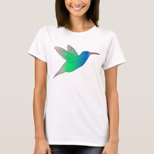 T-shirt Graphisme d'oiseau coloré