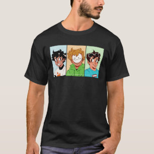 T-shirt Graphisme Dream-SMP Cosplay Design Jouer au jeu vi
