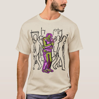 T-shirt Graphisme Inspirationnel Rétro de Sensibilisation