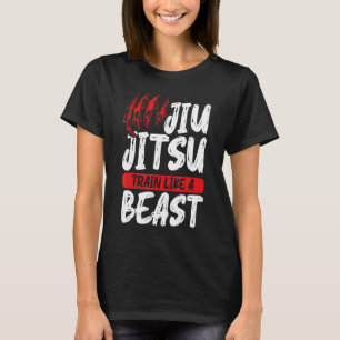 T-shirt Graphisme Jiu Jitsu Apparel Jiu Jitsu Train Comme 