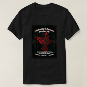 T-shirt Graphisme Sportif de la Journée des Peuples Autoch