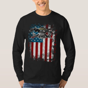 T-shirt Graphisme SWCC DBG OLD GLORY avant et arrière