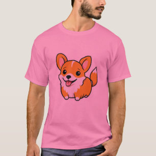T-Shirt Graphiste Chien Brown mignon - Soft & Styl