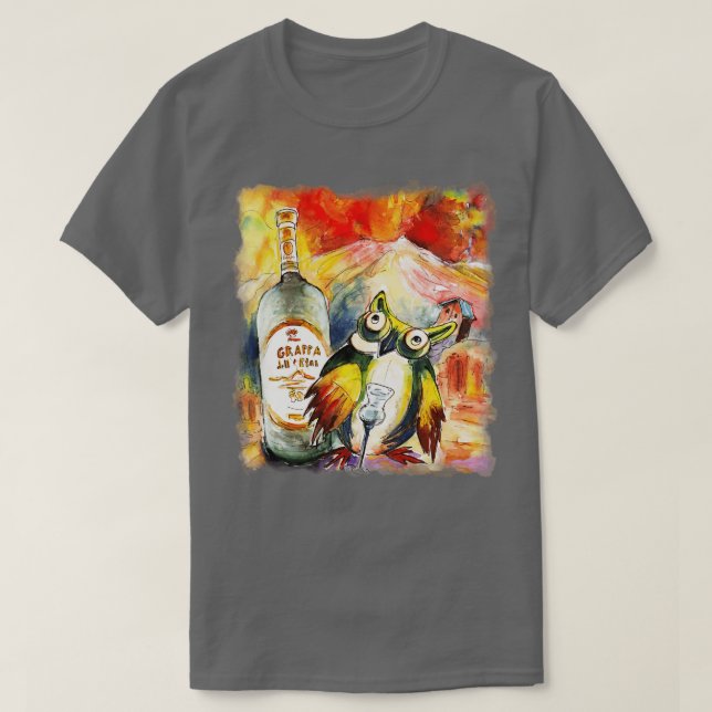 T-shirt Grappa Dell Etna (Design devant)