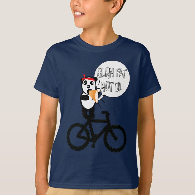 T-shirt Gras brûlées et non huile (Devant)