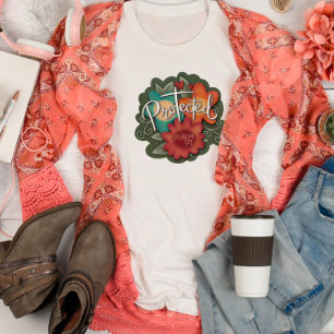 T-shirt Gras Floral Plutôt Inspiritieux