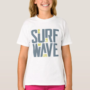 T-shirt Gras Surf Club Graphic-Miami Streetwear Typographi