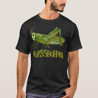 T-shirt GRASSHOPPER Design pour tous les amateurs de grass
