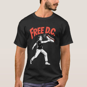 T-shirt Gratuit DC Mec Sandwich Drôle Humour Washington DC