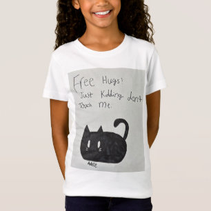 T-Shirt Gratuit Hugs ! Ne me touchez pas.