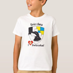 T-shirt Graubünden Grigioni Grischun Schweiz Suisse Svizra