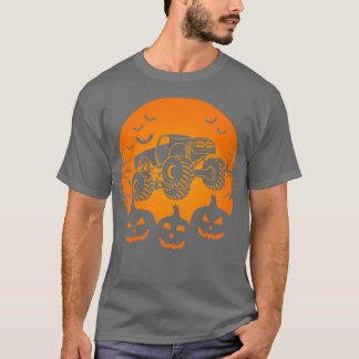 T-shirt Grave Digger Citrouille Funny Costume Halloween Ga