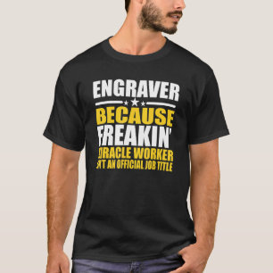 T-shirt Graveurs pour collègue