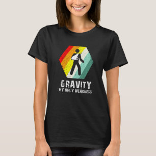 T-shirt Gravité Rétro Mon Bras Faible Sling Après Chirurgi