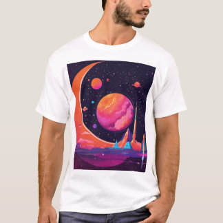 T-shirt Gravity & Magnetism in Space – Futuristic Science 