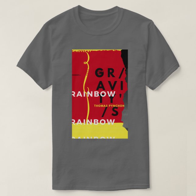T-shirt Gravitys Rainbow Book design (Design devant)
