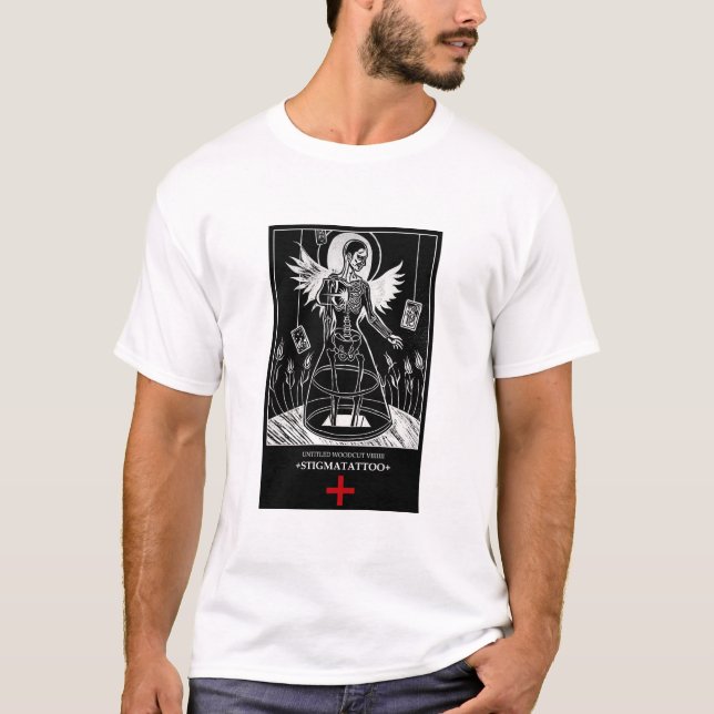 T-shirt gravure sur bois sans titre xiiiiiii (Devant)