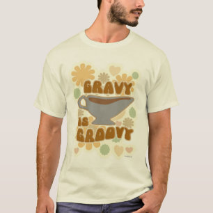 T-shirt Gravy est Super Thanksgiving Feast Fun Slogan