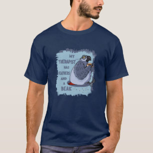 T-shirt Gray Parrot Therapist - Drôle idée cadeau pour l