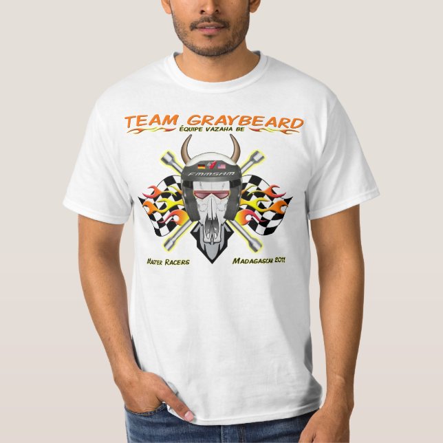 T-shirt Graybeard d'équipe (Devant)