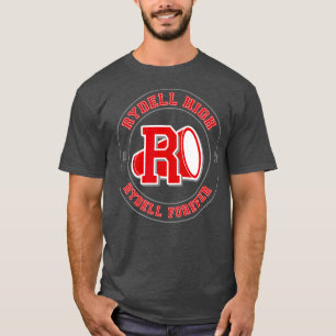 T-shirt Grease Rose Ladies Rydell High Varsity Cheval