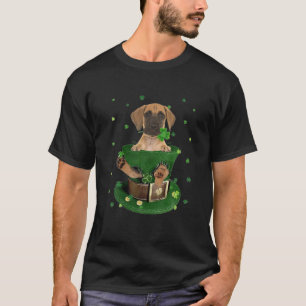 T-shirt Great Dane Chien Shamrock Casquette Clovers St Pat