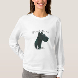 T-shirt Great Dane (noir) Maman 2
